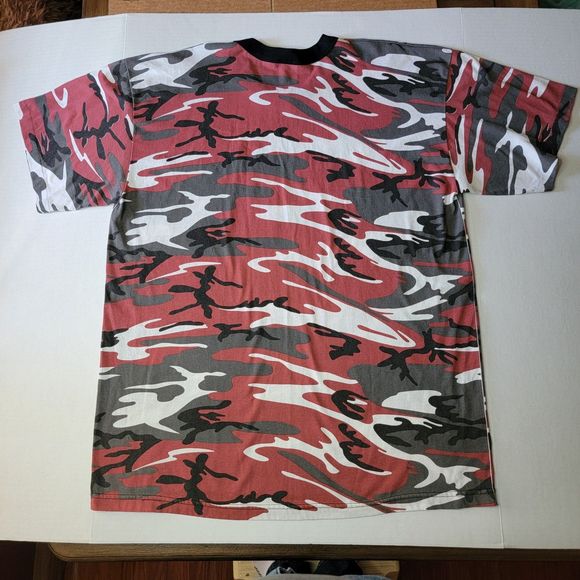 Rothco SS Tee Red Camo "Army Of Vandals" - Size XXL - Picture 3 of 4
